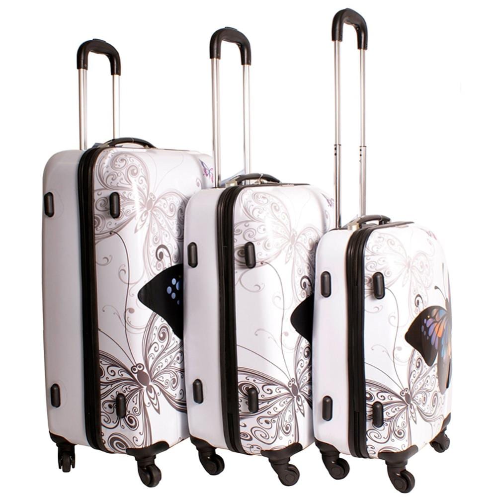 butterfly suitcase